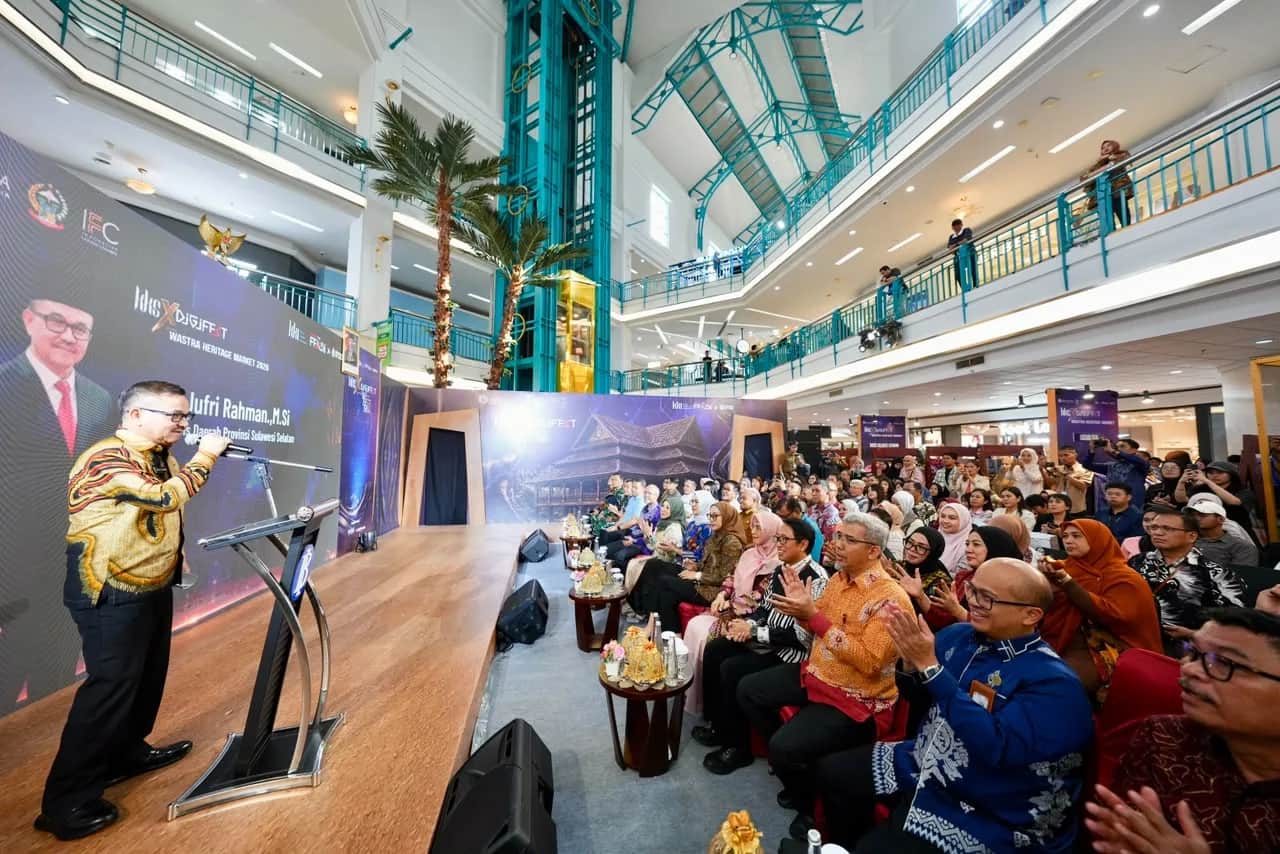 Sekda Sulsel membuka KKS x DIGIFEST 2026 di Mall Ratu Indah Makassar
