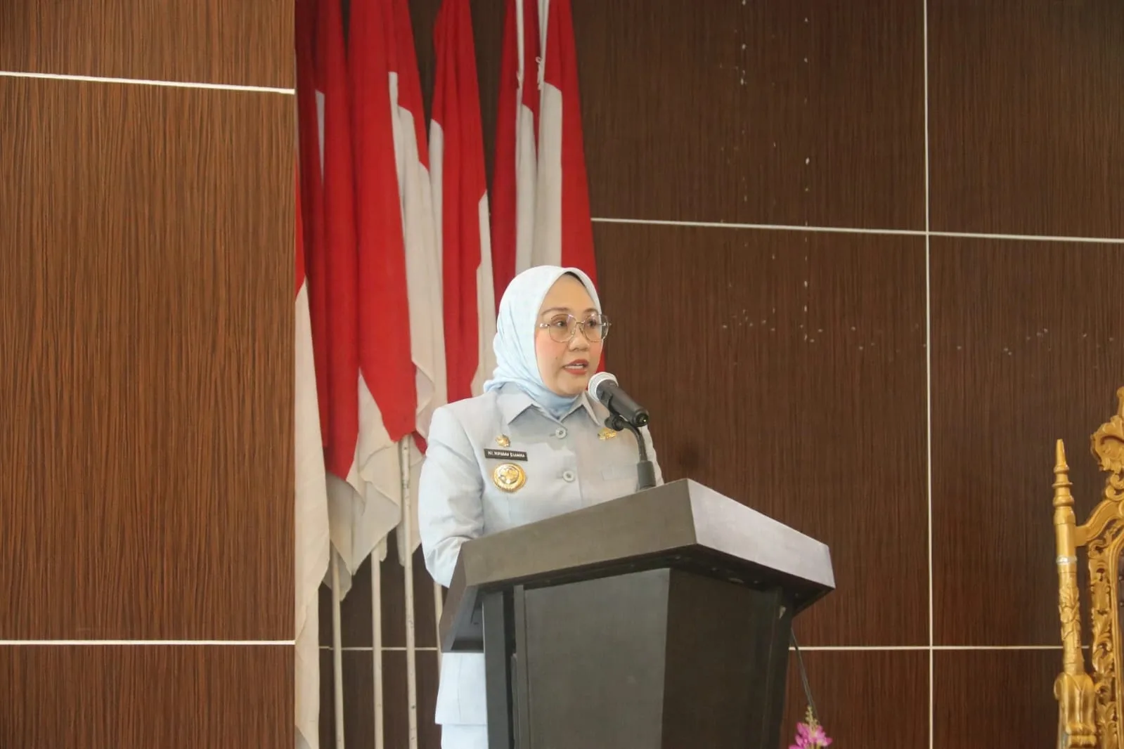 Rapat paripurna DPRD Mamuju saat perda pertanggungjawaban APBD 2025 ditetapkan