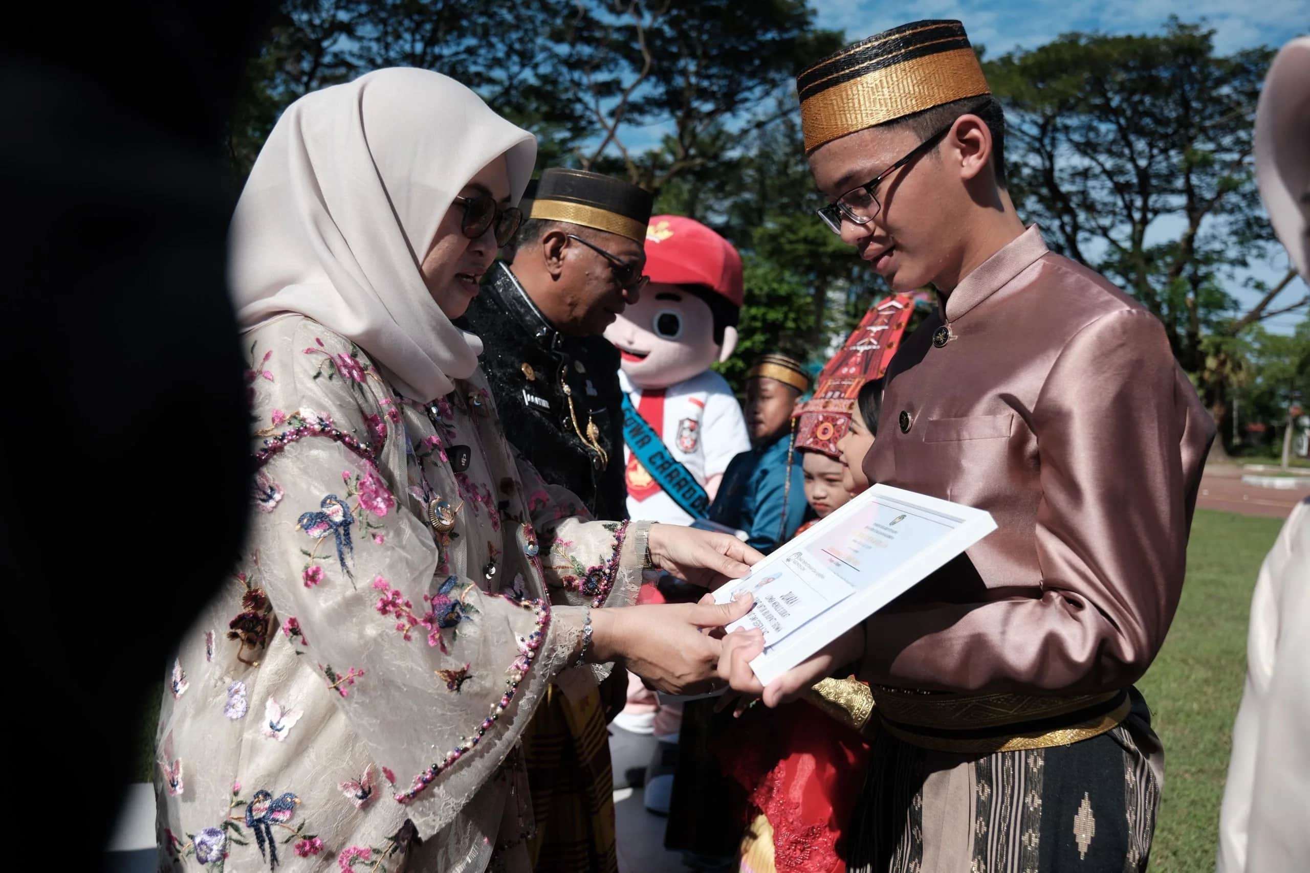 Pengumuman pemenang lomba menulis surat untuk Bupati Gowa pada peringatan Hardiknas 2026