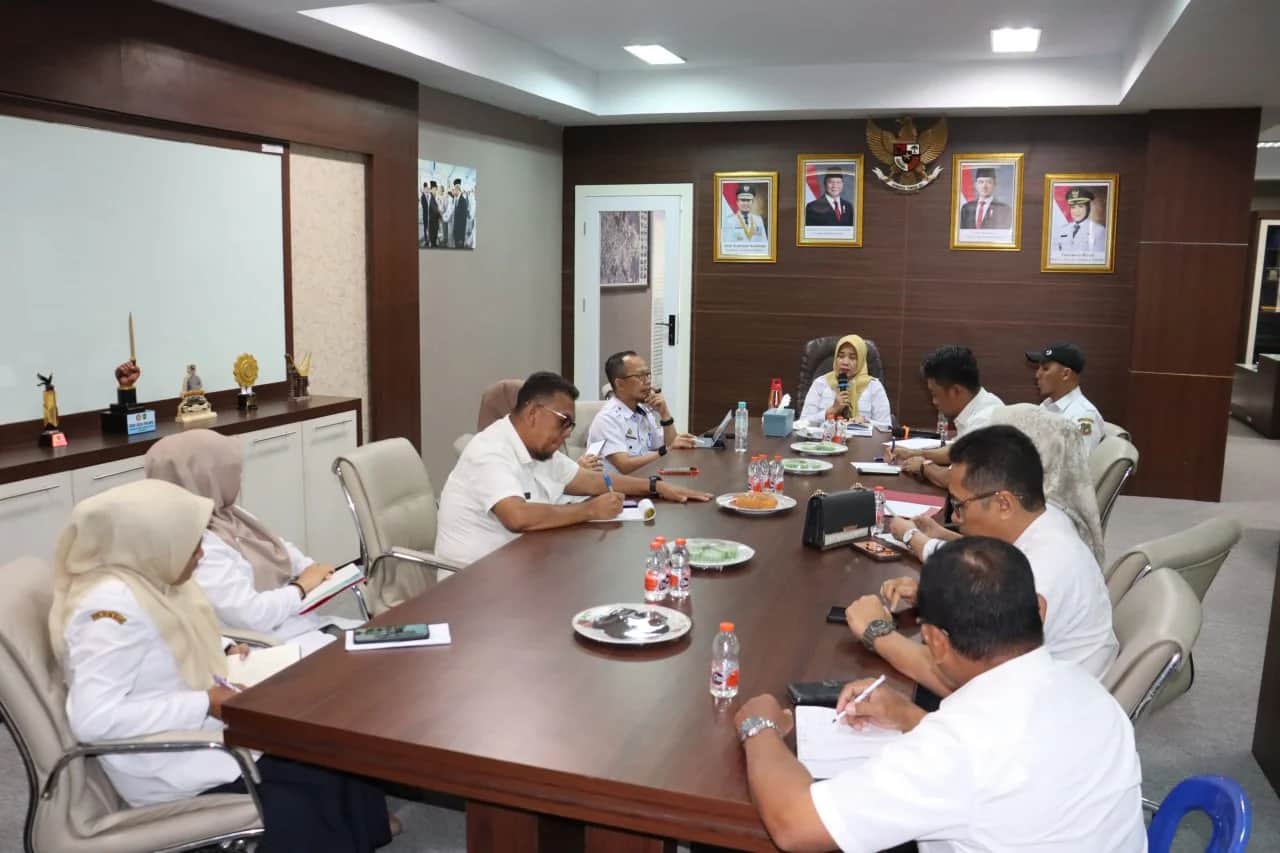 Wabup Sidrap memimpin rapat persiapan keikutsertaan daerah pada APKASI Otonomi Expo 2026