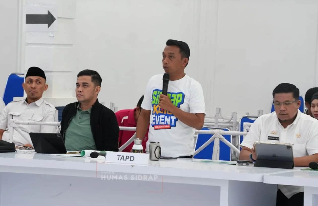 Bupati Sidrap memimpin harmonisasi APBD Perubahan 2026 bersama OPD