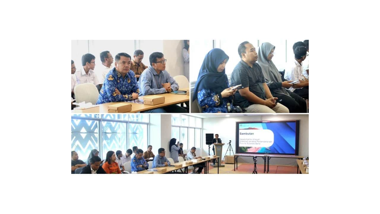 Rakor evaluasi pelaksanaan anggaran yang diikuti Kanwil Kemenag Sulbar dari Mamuju