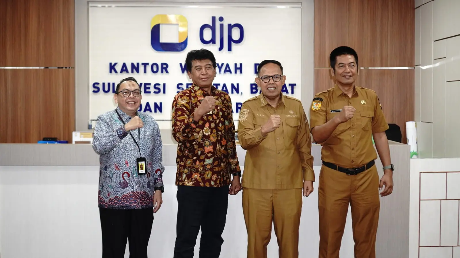 Wakil Bupati Bone bertemu jajaran Kanwil DJP Sulselbartra di Makassar