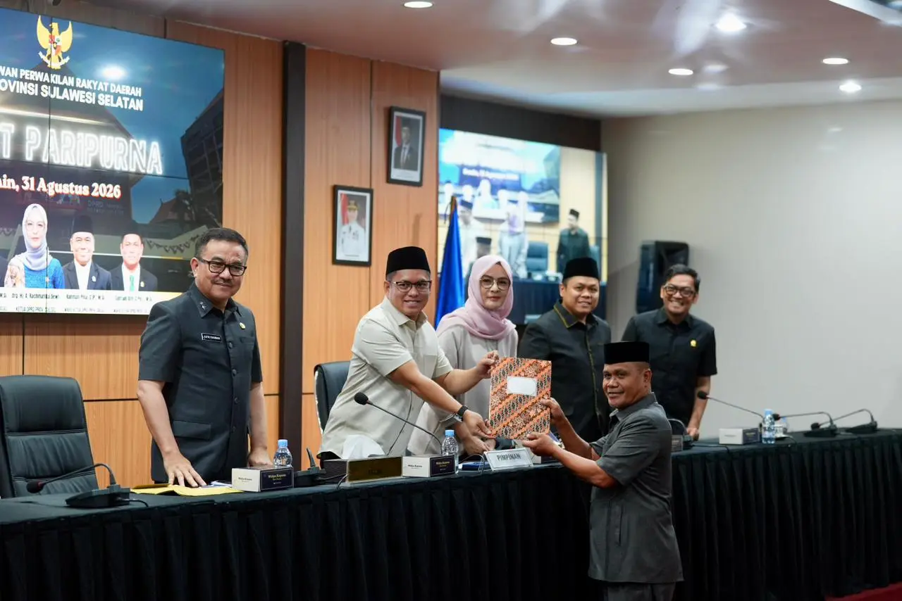 Paripurna DPRD Sulsel di Makassar membahas hasil reses untuk perencanaan pembangunan