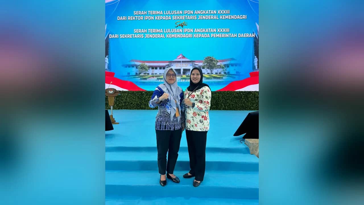 Pejabat Sulbar menghadiri serah terima lulusan IPDN Angkatan XXXIII di Jatinangor
