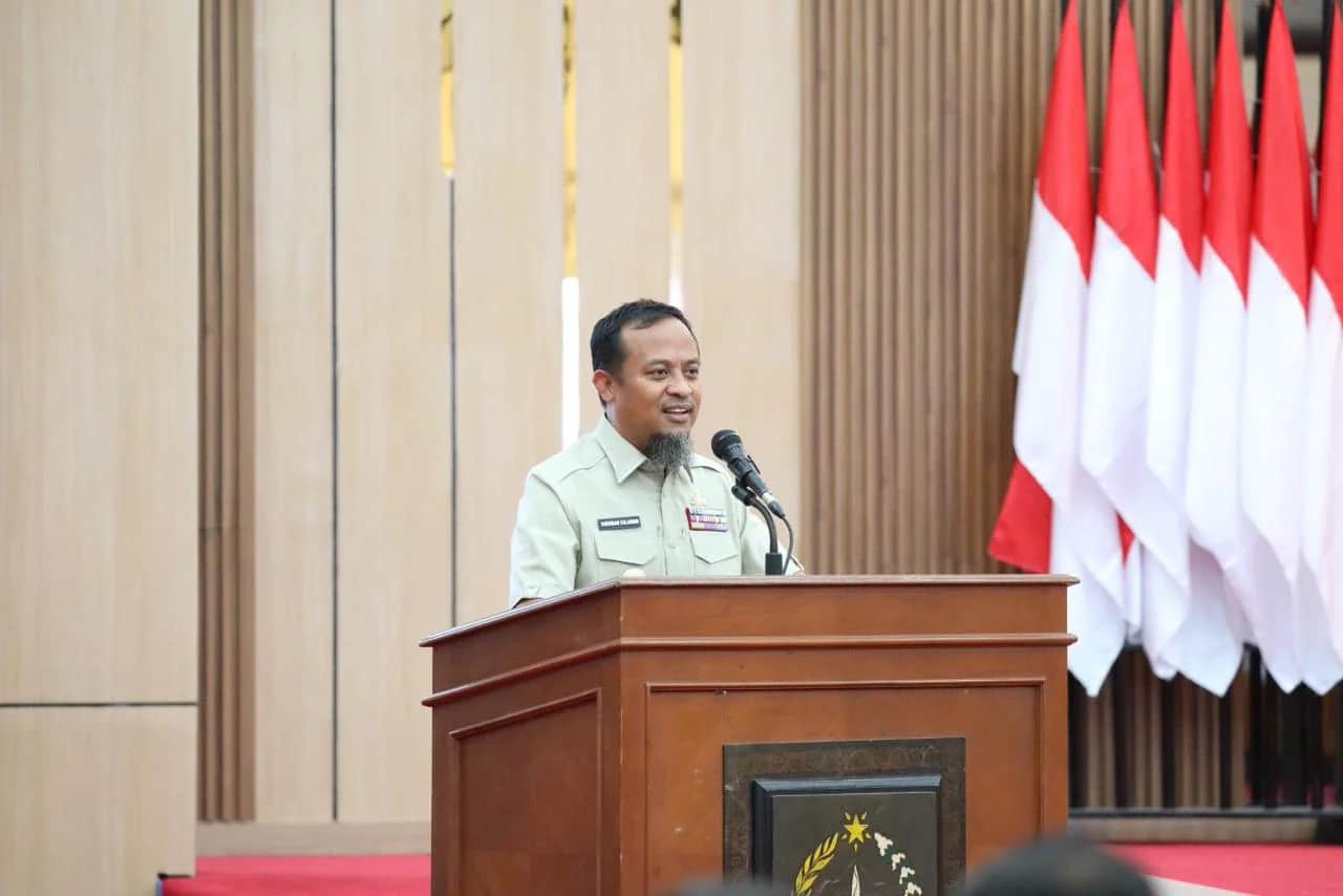 Gubernur Sulsel Andi Sudirman Sulaiman pada agenda yang terkait usulan Program Listrik Desa